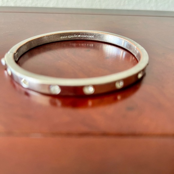 Kate Spade Silver Crystal Bangle - Picture 4 of 7
